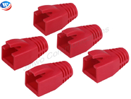 एबीएस प्लास्टिक मॉड्यूलर प्लग बूट रेड कैट 6 एफ़टीपी शील्ड आरजे 45 मॉड्यूल